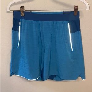 Lululmeon Surge Short 6” Linerless Blue